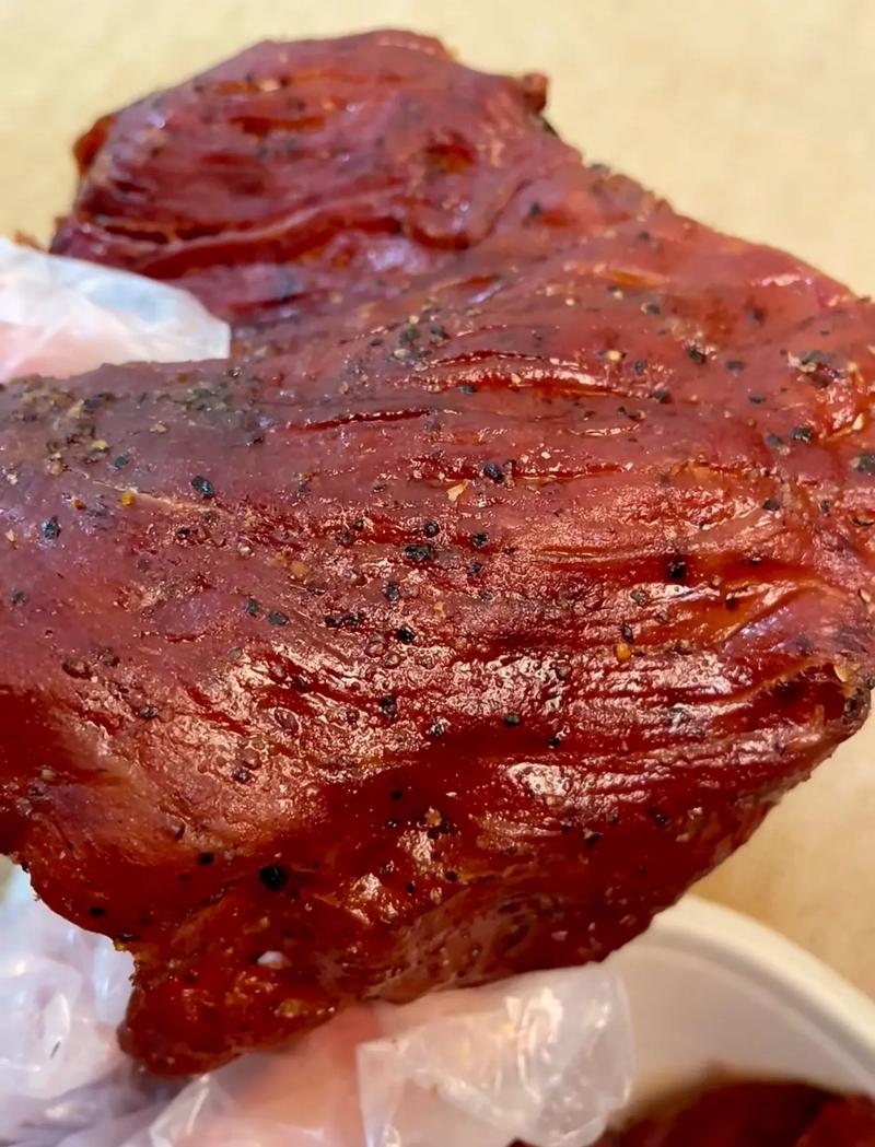 這個(gè)標(biāo)簽特產(chǎn)豬肉脯巨好吃!誰懂啊!自家工廠生產(chǎn)的潮汕特產(chǎn)